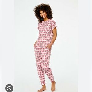 Roller Rabbit Monkey Tee PJs